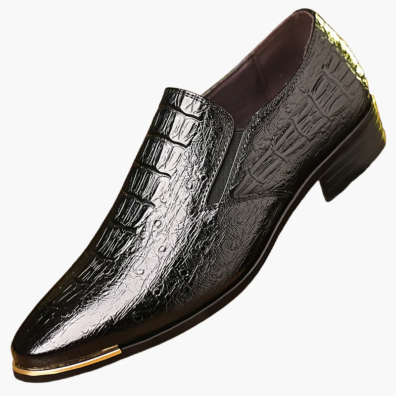 Chaussures habillées homme élégantes à enfiler style mocassin – Pour affaires et occasions formelles - Image 5