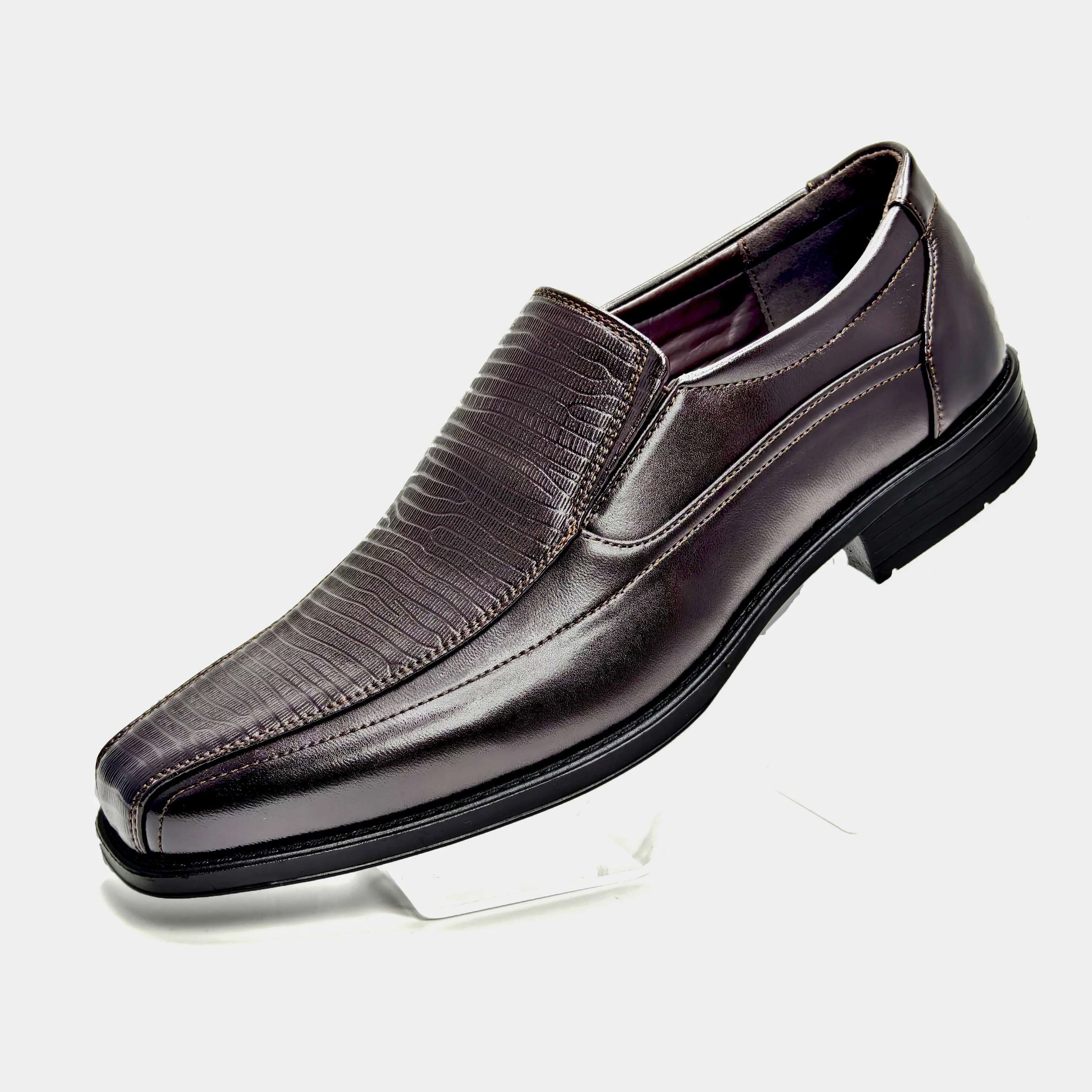 Chaussures habillées homme à enfiler style business élégance urbaine - Image 5