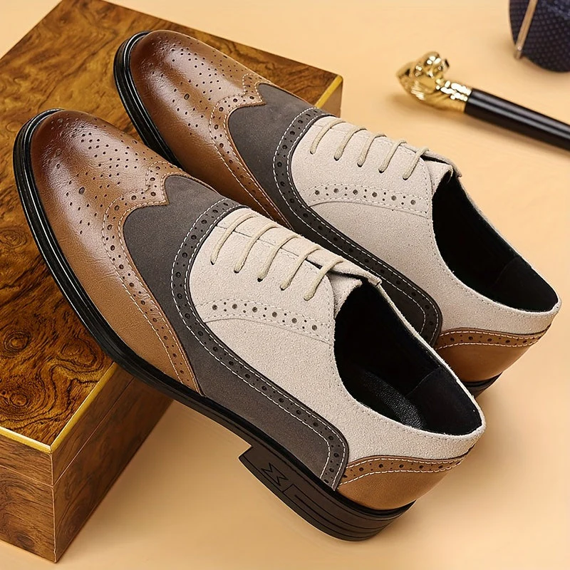 Chaussures habillées homme style brogue élégantes pour affaires et occasions formelles - Image 3