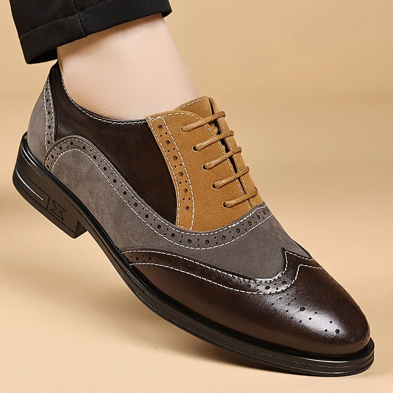 Chaussures habillées homme style brogue élégantes pour affaires et occasions formelles - Image 4