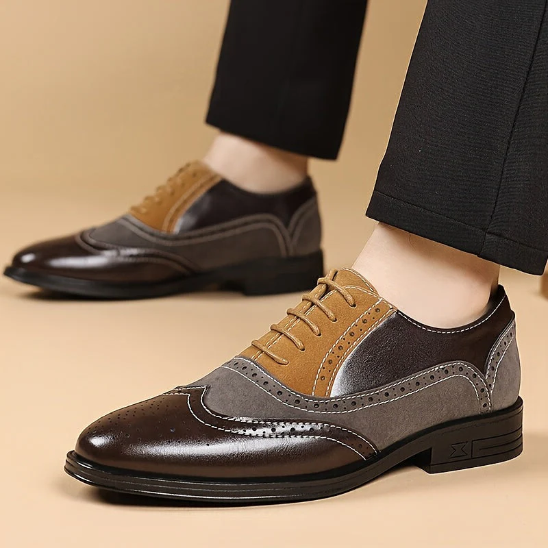 Chaussures habillées homme style brogue élégantes pour affaires et occasions formelles - Image 6