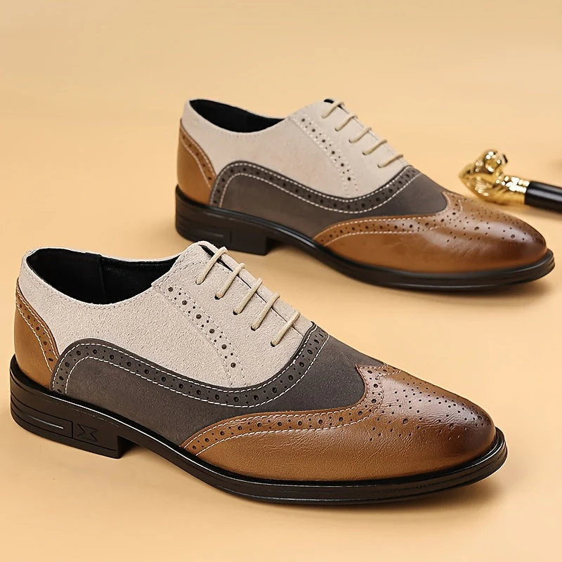 Chaussures habillées homme style brogue élégantes pour affaires et occasions formelles - Image 7