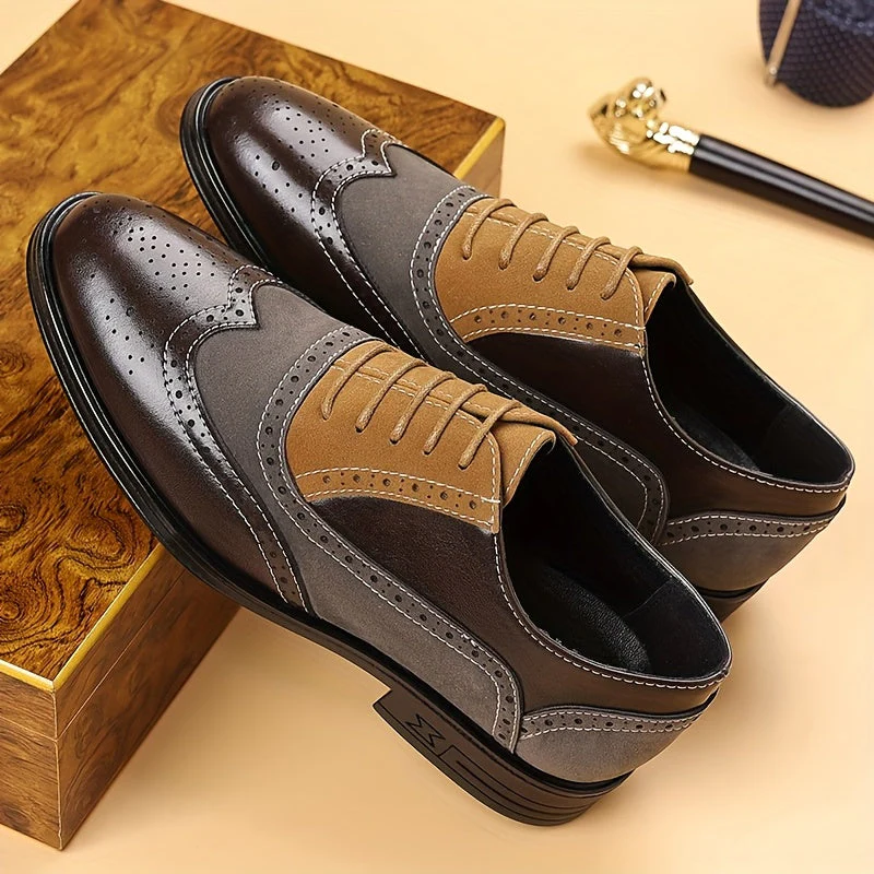 Chaussures habillées homme style brogue élégantes pour affaires et occasions formelles - Image 8