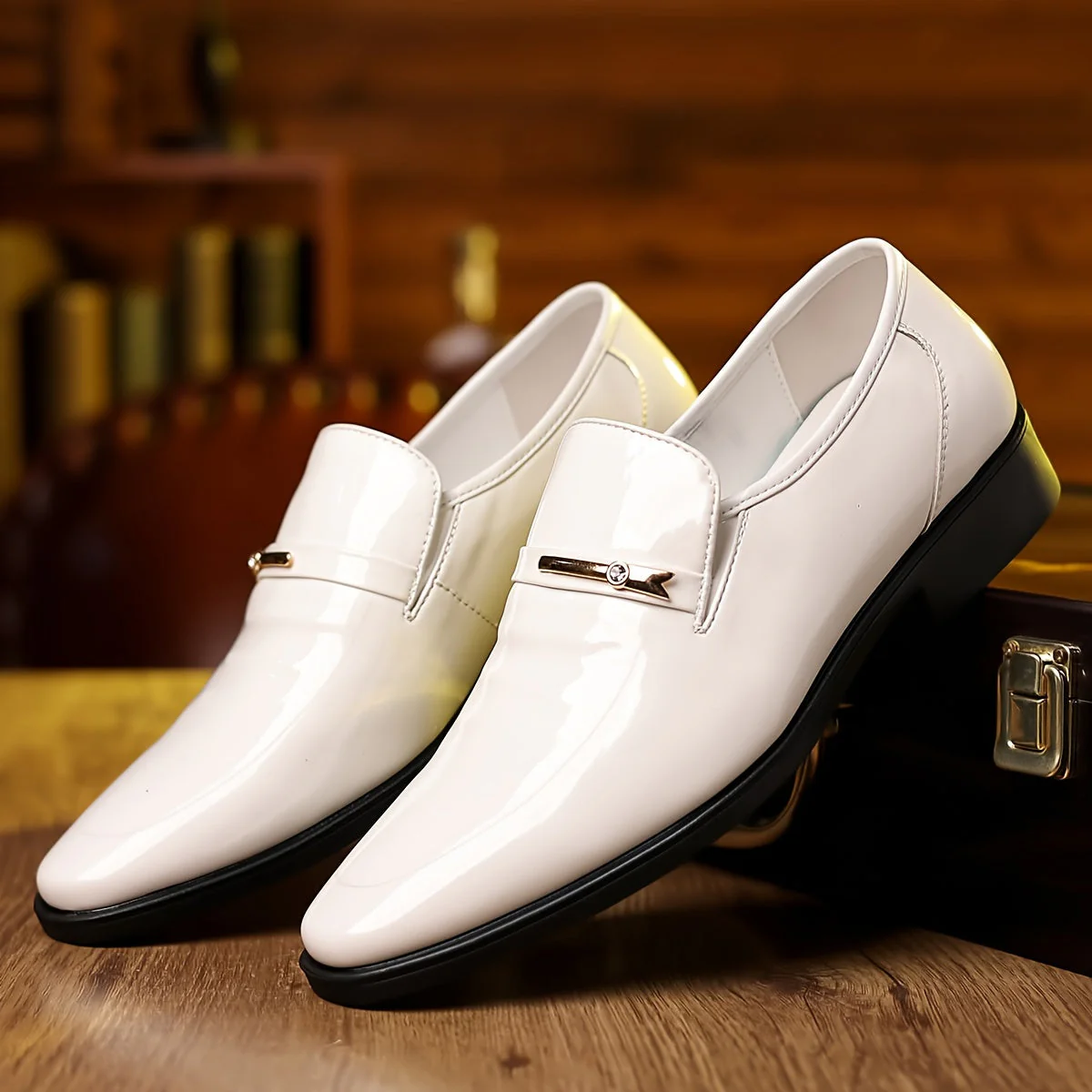 Chaussures habillées pour homme style mocassin à enfiler – Élégance formelle et confort quotidien - Image 10
