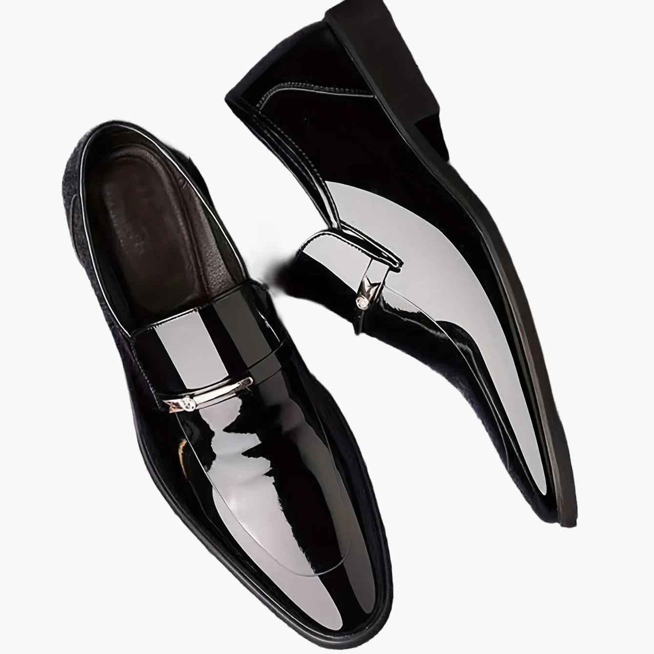 Chaussures habillées pour homme style mocassin à enfiler – Élégance formelle et confort quotidien - Image 11