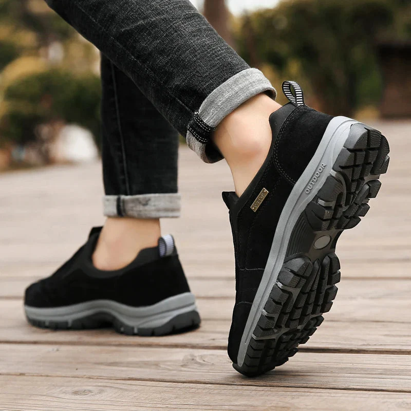 Chaussures de marche orthopédiques pour hommes - Style outdoor confortable et maintien ergonomique - Image 10