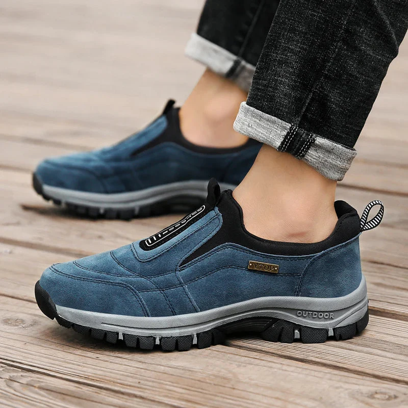 Chaussures de marche orthopédiques pour hommes - Style outdoor confortable et maintien ergonomique - Image 3