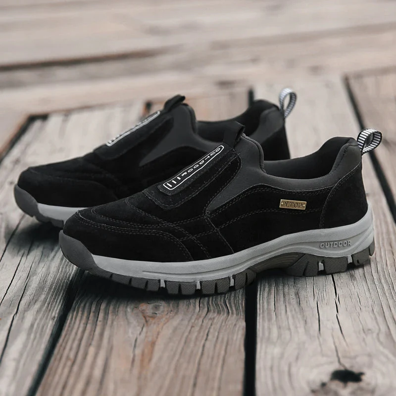 Chaussures de marche orthopédiques pour hommes - Style outdoor confortable et maintien ergonomique - Image 7