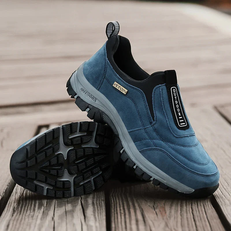 Chaussures de marche orthopédiques pour hommes - Style outdoor confortable et maintien ergonomique - Image 8