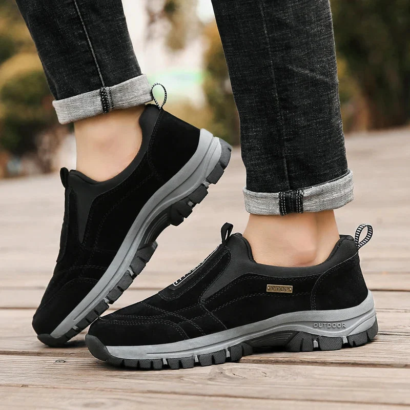 Chaussures de marche orthopédiques pour hommes - Style outdoor confortable et maintien ergonomique - Image 9