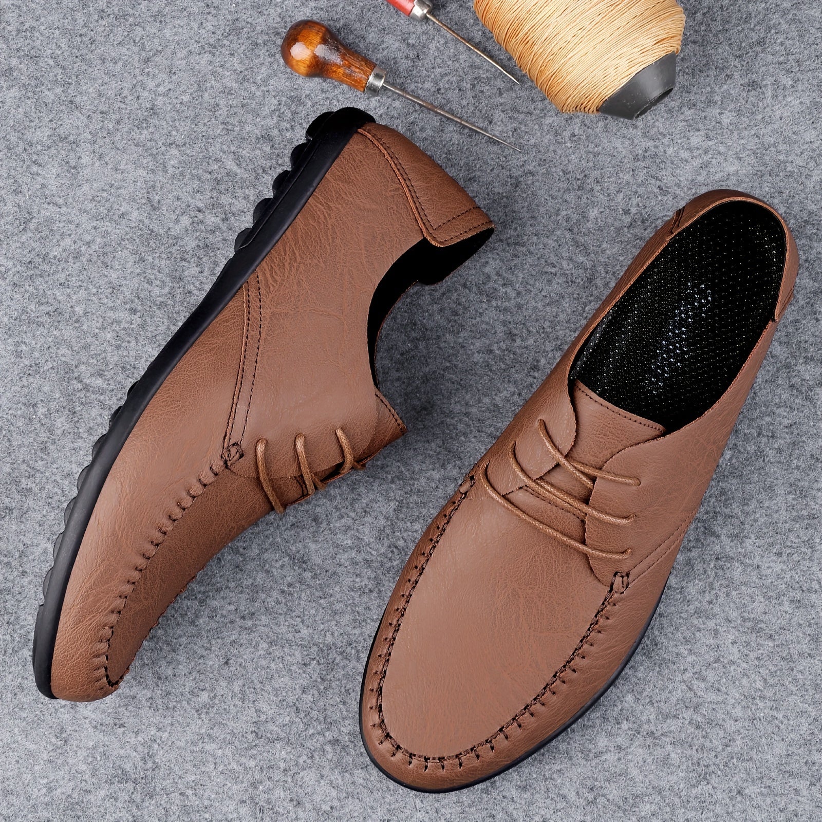 Chaussures mocassins habillées homme style décontracté élégance urbaine - Image 7