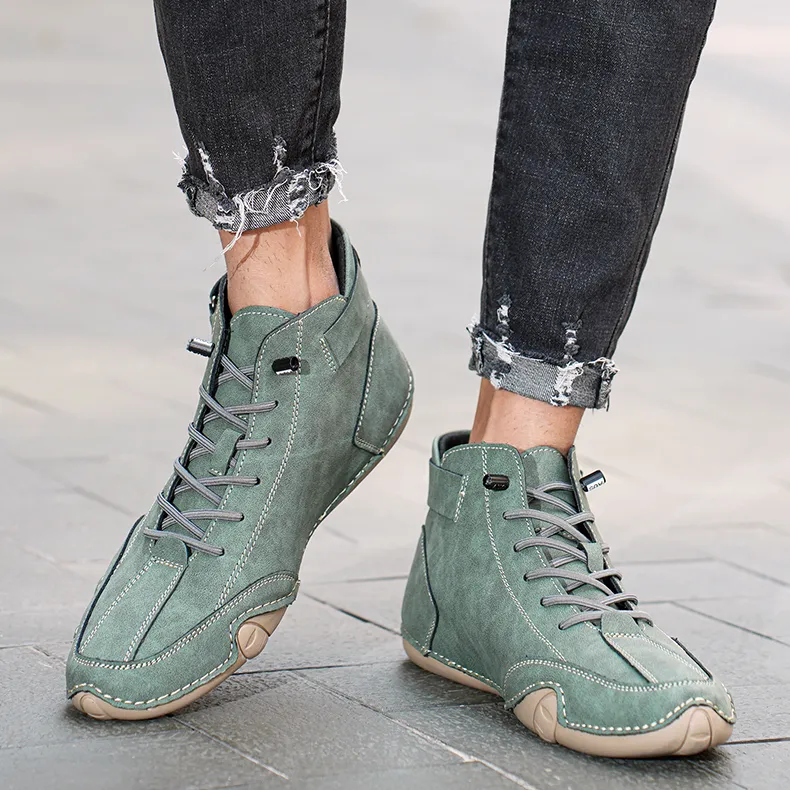 Chaussures montantes homme confort ergonomique style urbain marche quotidienne - Image 6