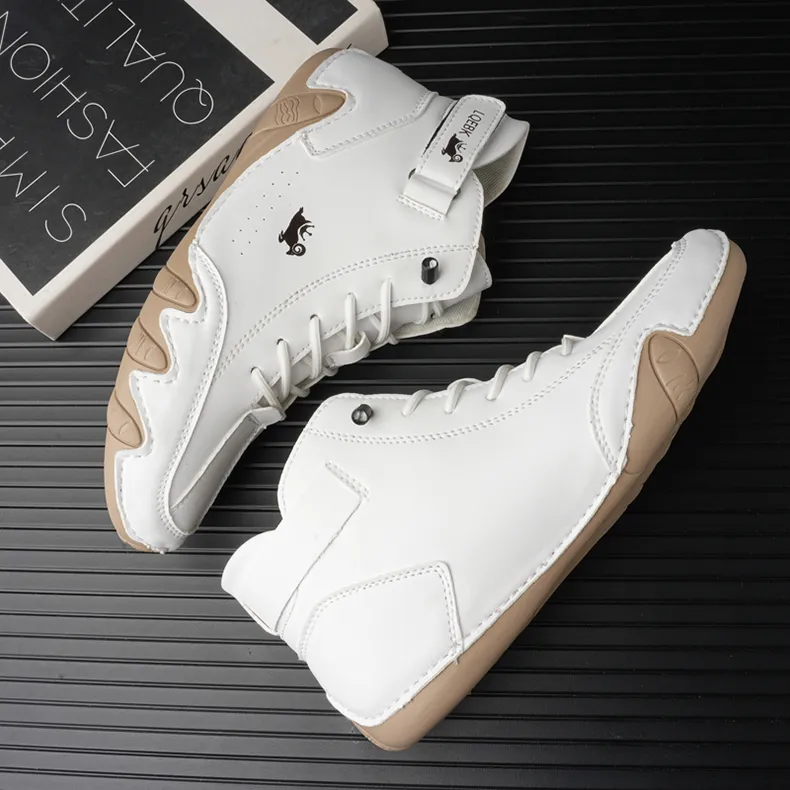 Chaussures montantes homme confort ergonomique style urbain marche quotidienne - Image 8