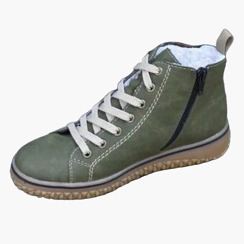 Chaussures montantes orthopédiques confort femme pour marche et quotidien - Image 3