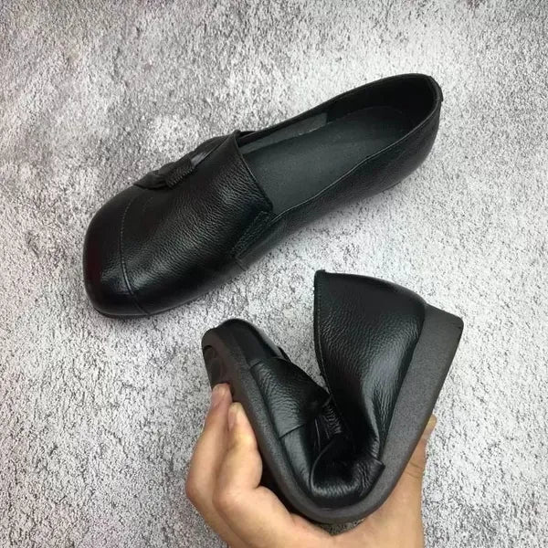 Chaussures plates femme style mocassin confort quotidien élégant - Image 2