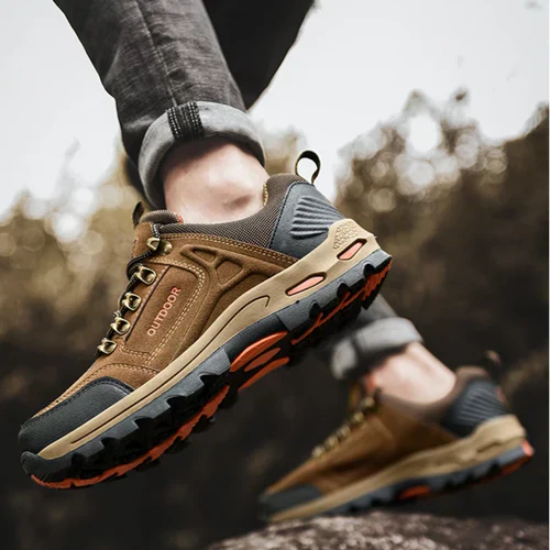 Chaussures de randonnée homme confort orthopédique trekking extérieur - Image 3