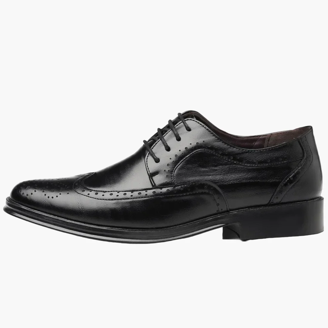 Chaussures Richelieu Homme Classiques à Détail Brogue pour Tenue Habillée et Business - Image 5