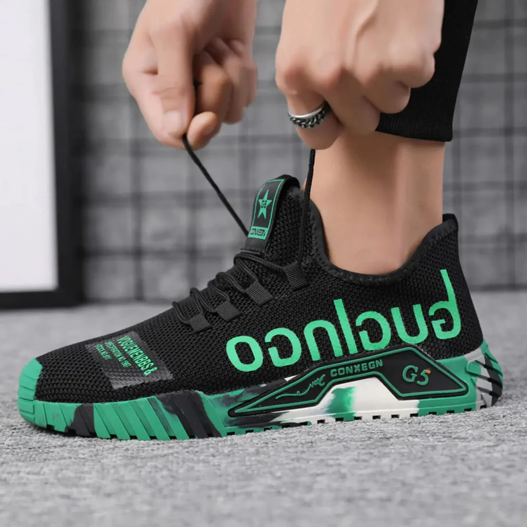 Chaussures de sécurité pour hommes style sportif – Utilisation professionnelle et quotidienne - Image 4