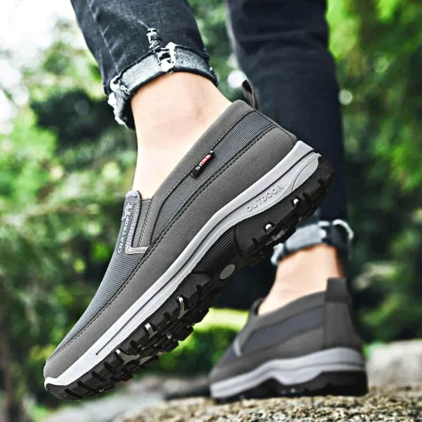 Chaussures slip-on homme confort marche style décontracté outdoor - Image 3