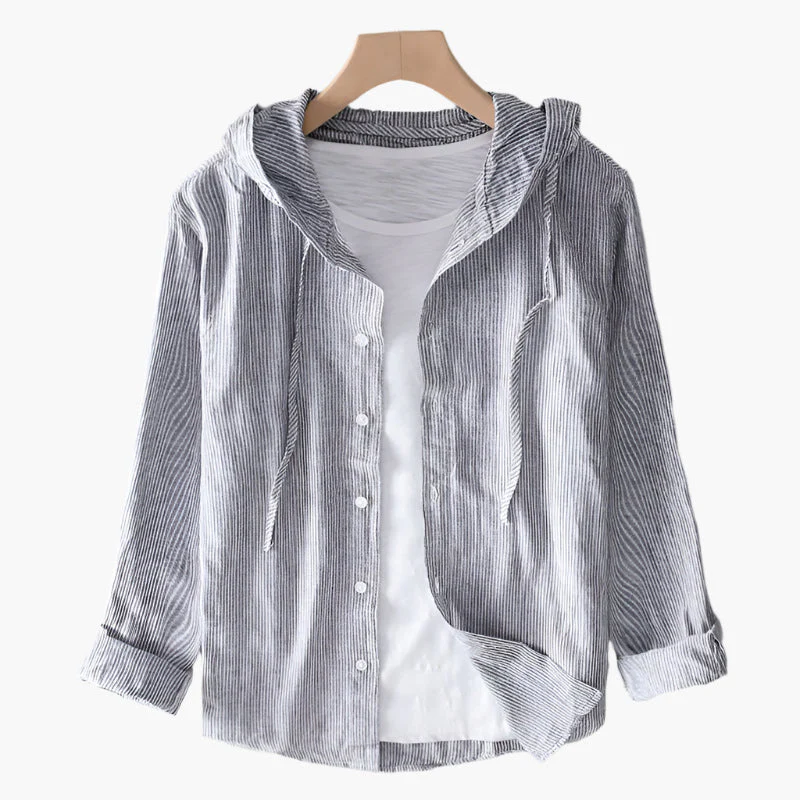 Chemise à capuche élégante pour femme – Style décontracté et polyvalent - Image 5
