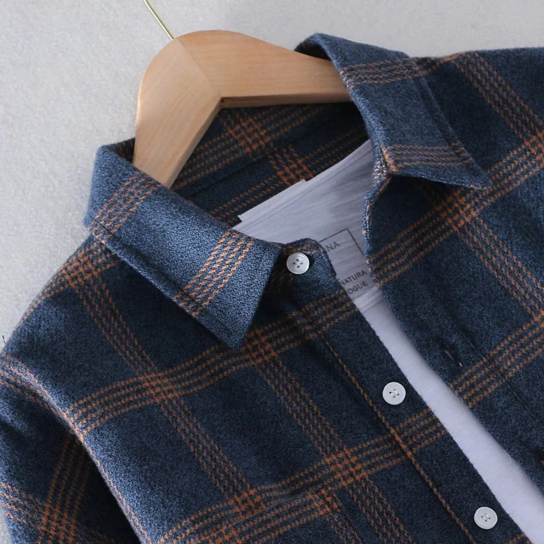 Chemise à carreaux décontractée pour homme – Style classique et polyvalent - Image 5