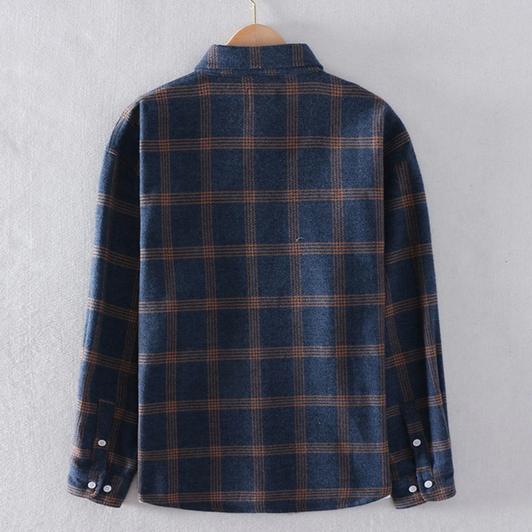 Chemise à carreaux décontractée pour homme – Style classique et polyvalent - Image 6