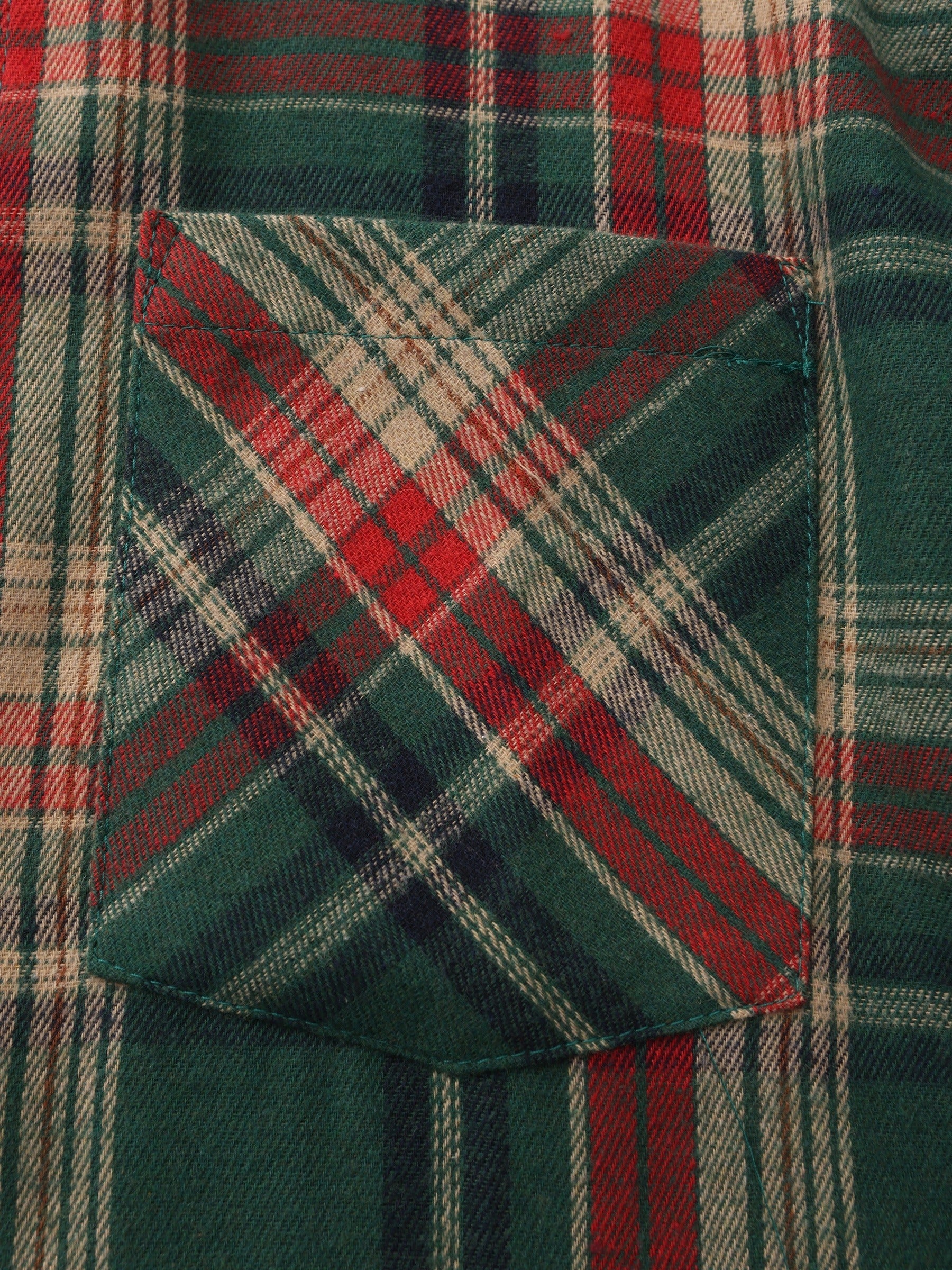 Chemise à carreaux style décontracté pour homme - Idéale automne/hiver - Image 3