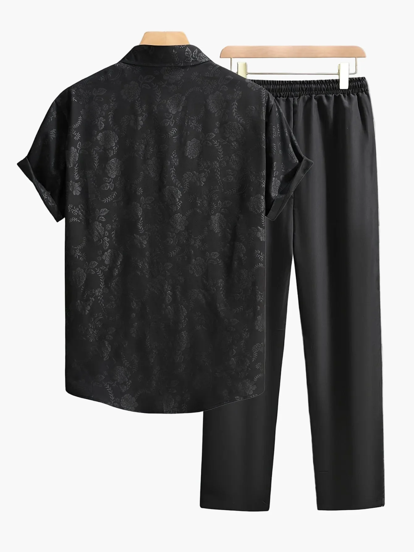 Chemise à motifs floraux style décontracté pour homme – Idéale pour la ville et les sorties tendance - Image 3