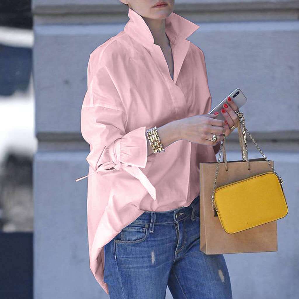 Chemise ample femme style décontracté chic pour usage quotidien et urbain - Image 6