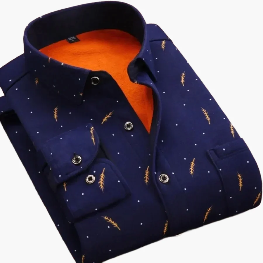 Chemise à carreaux décontractée pour homme, style classique élégante, idéale pour un look quotidien ou professionnel - Image 3