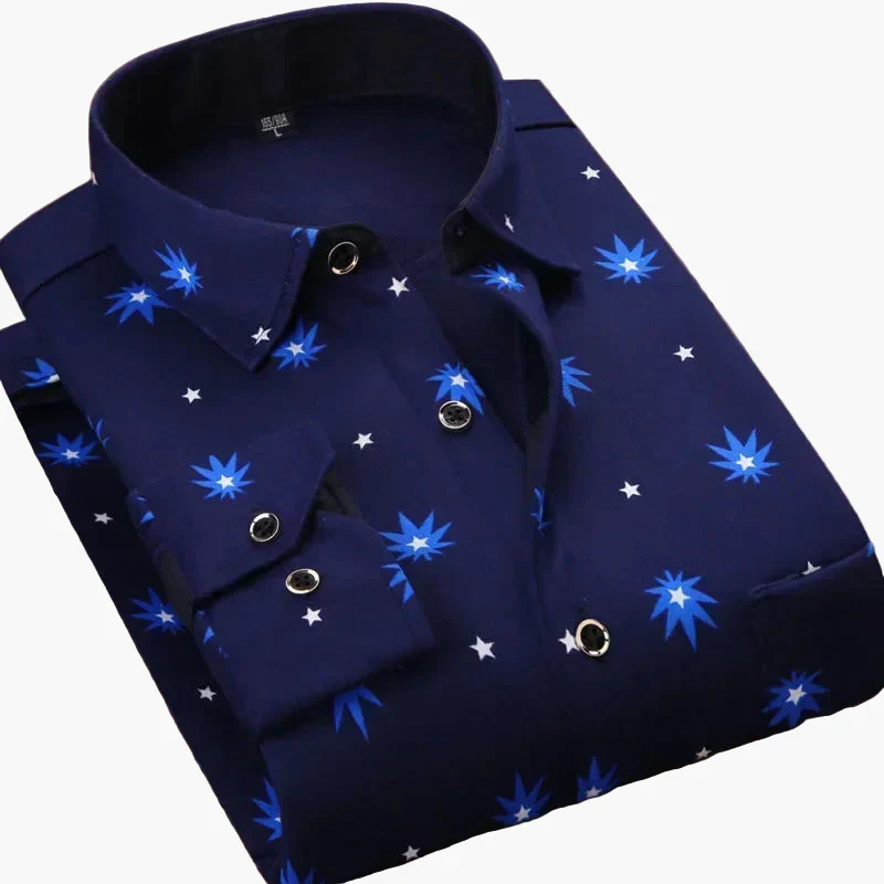 Chemise à carreaux décontractée pour homme, style classique élégante, idéale pour un look quotidien ou professionnel - Image 9