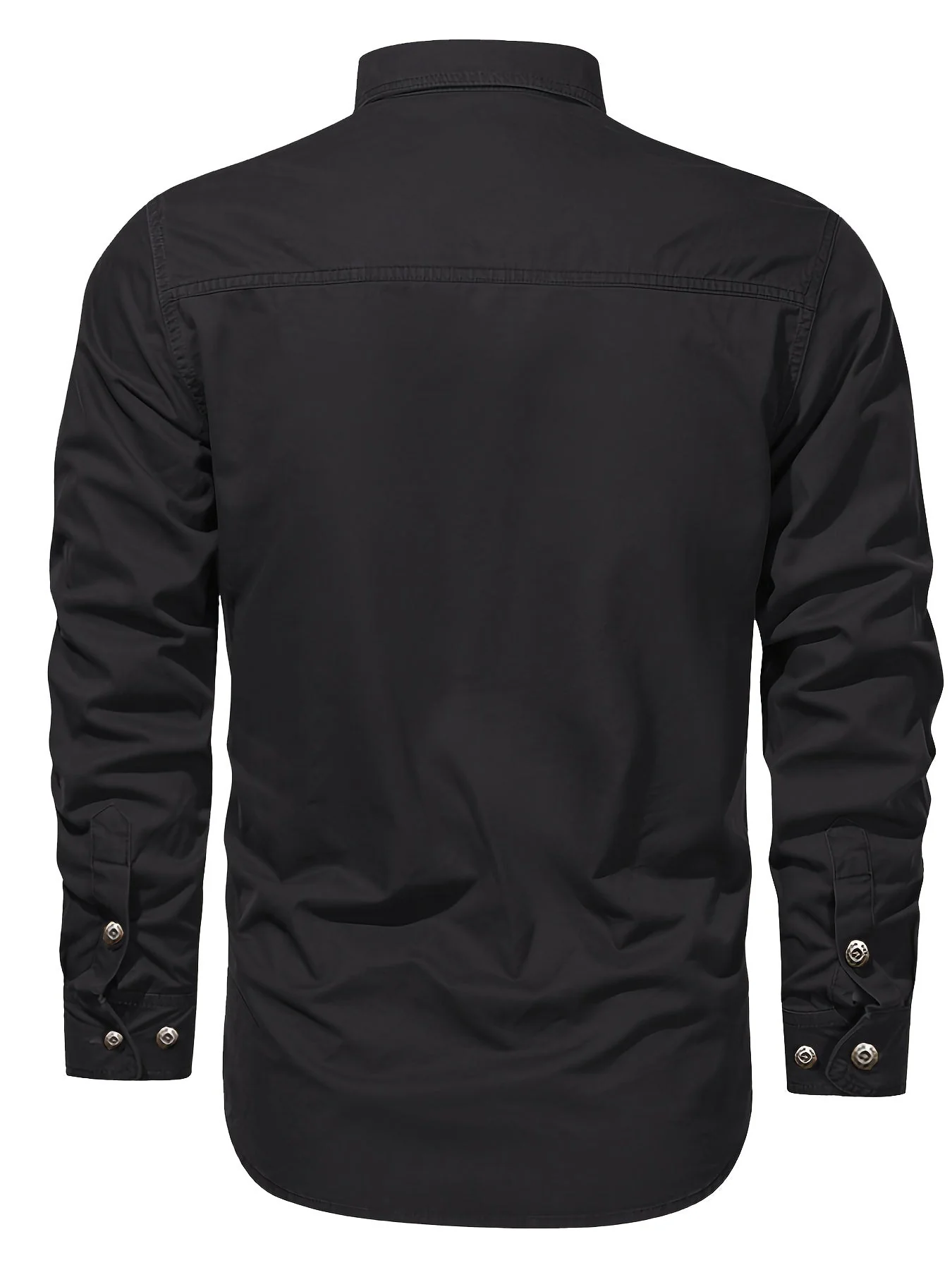 Chemise casual à manches longues pour homme style outdoor – Idéale pour le week-end et les loisirs - Image 10