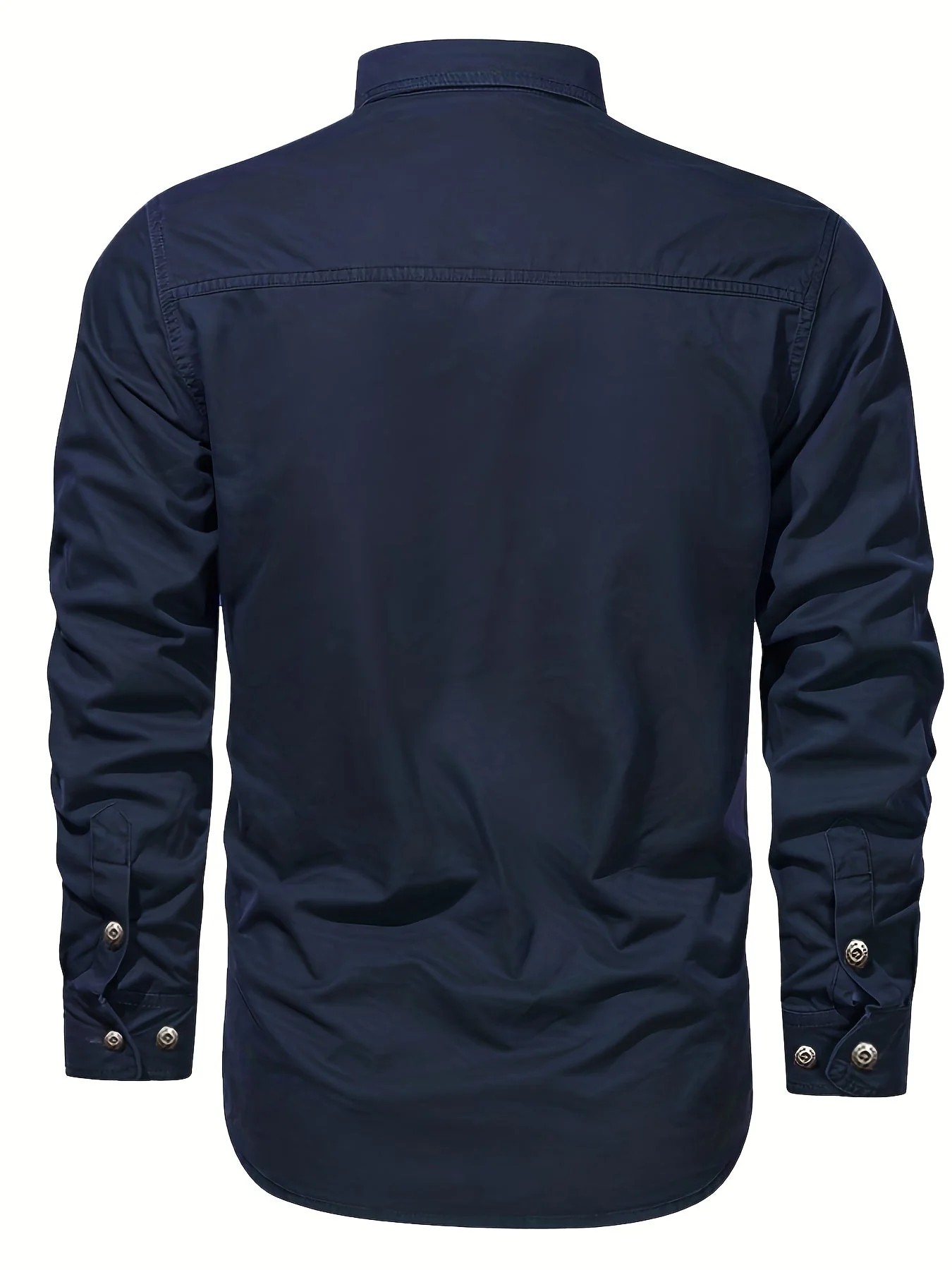 Chemise casual à manches longues pour homme style outdoor – Idéale pour le week-end et les loisirs - Image 11