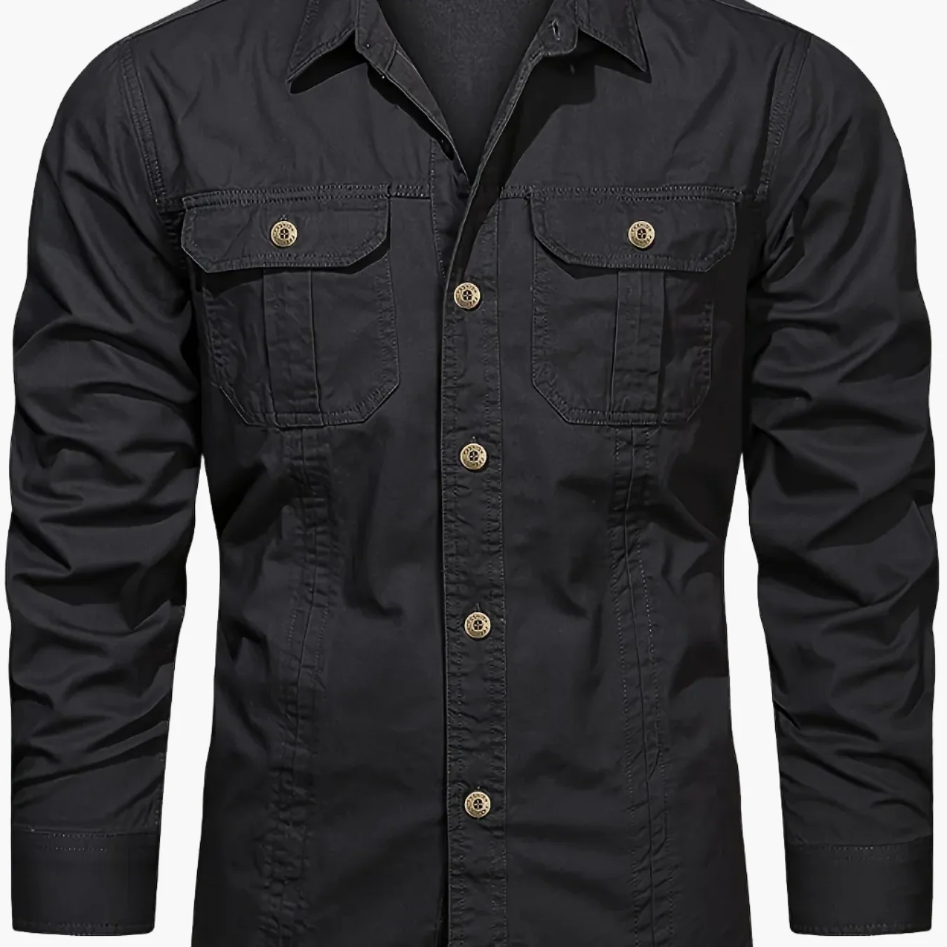 Chemise casual à manches longues pour homme style outdoor – Idéale pour le week-end et les loisirs - Image 14