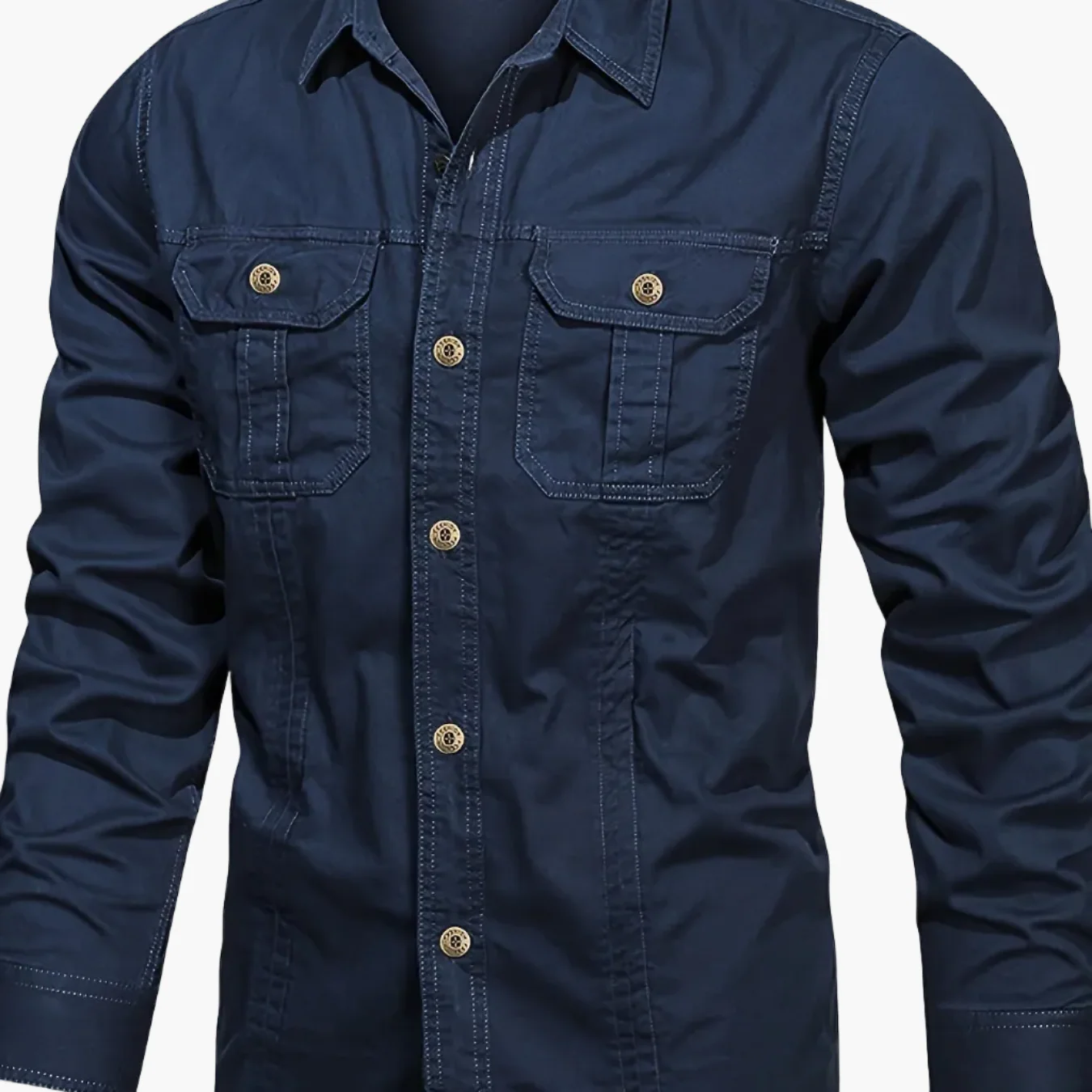 Chemise casual à manches longues pour homme style outdoor – Idéale pour le week-end et les loisirs - Image 15