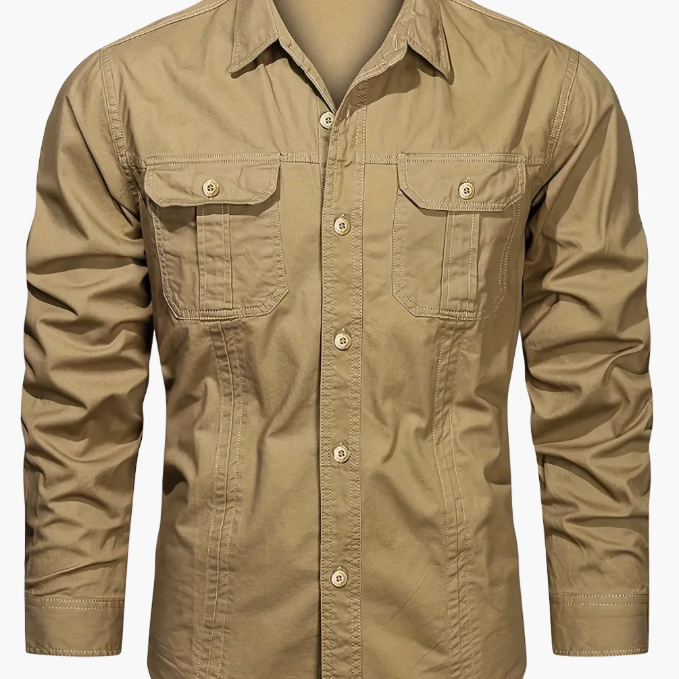 Chemise casual à manches longues pour homme style outdoor – Idéale pour le week-end et les loisirs - Image 16