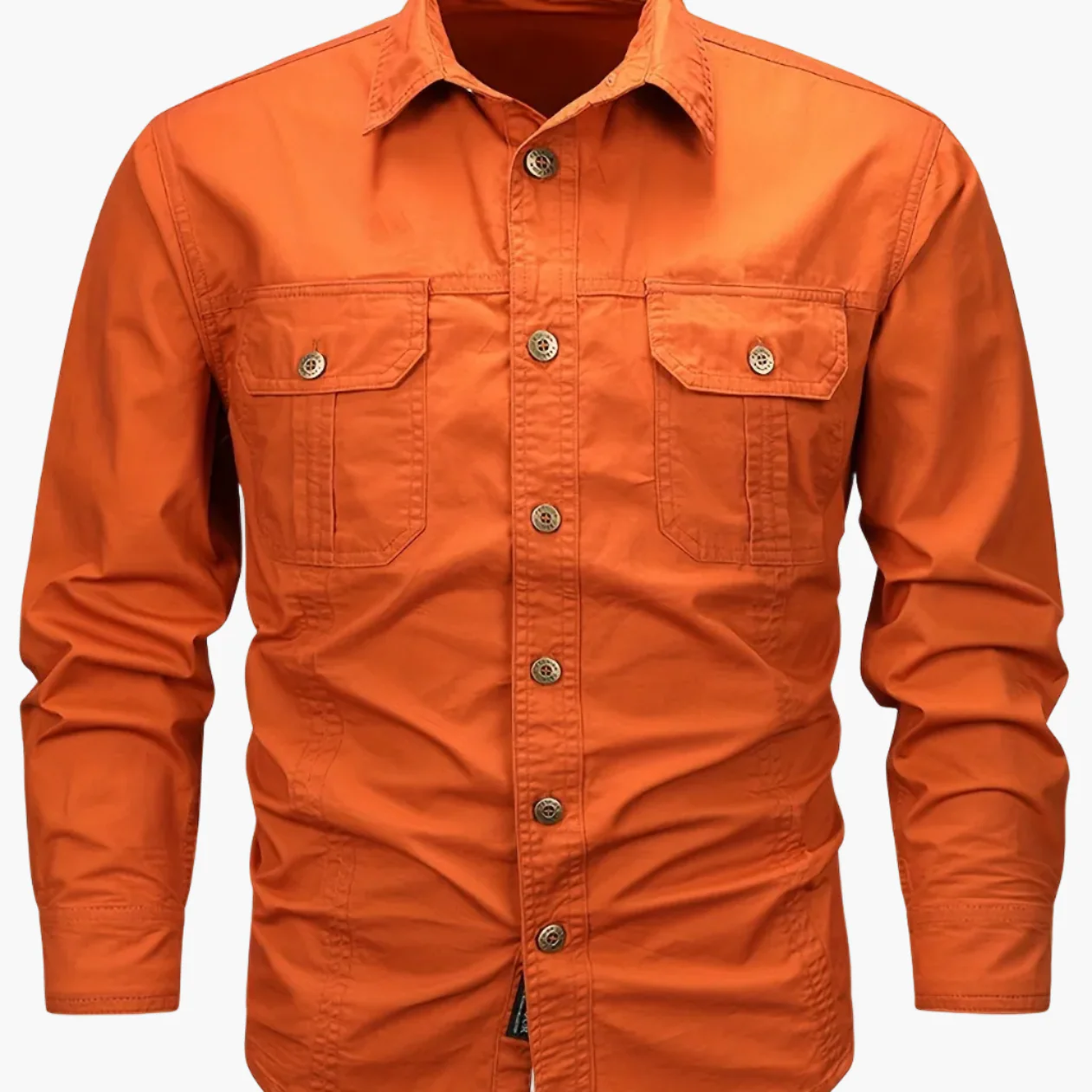 Chemise casual à manches longues pour homme style outdoor – Idéale pour le week-end et les loisirs - Image 17