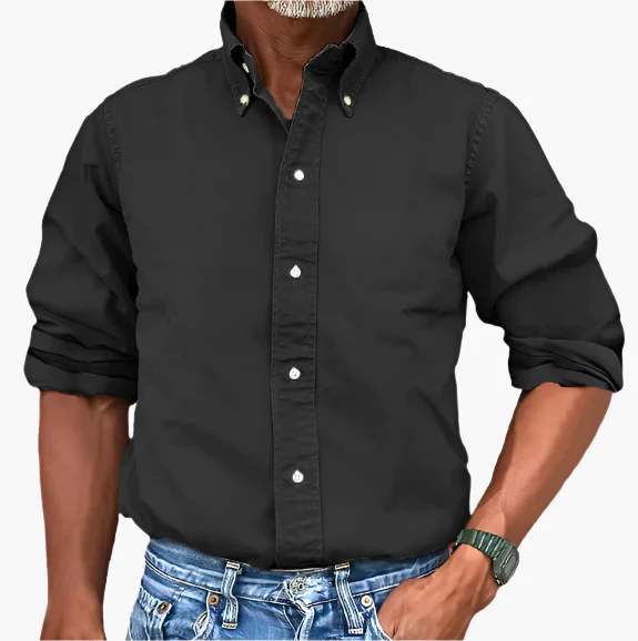 Chemise classique homme style décontracté et élégant – Idéale pour toutes occasions - Image 2