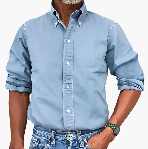 Chemise classique homme style décontracté et élégant – Idéale pour toutes occasions - Image 5