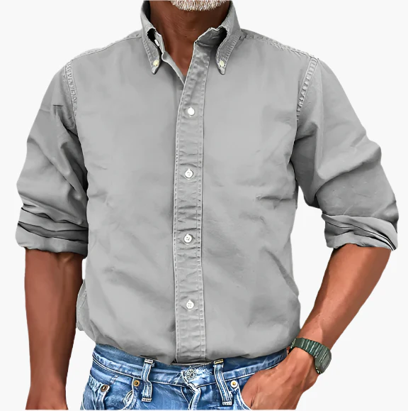 Chemise classique homme style décontracté et élégant – Idéale pour toutes occasions - Image 7