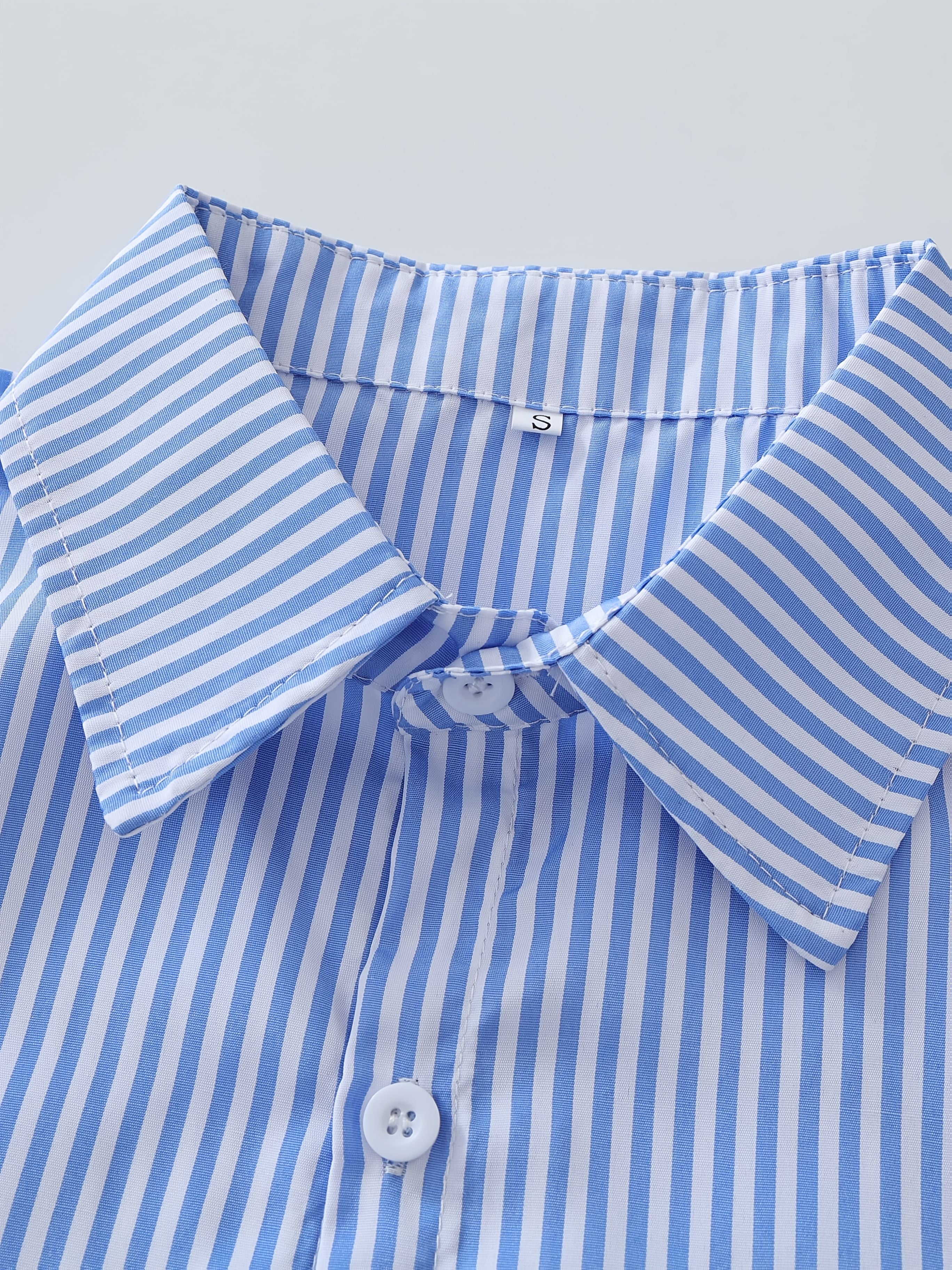 Chemise décontractée à carreaux pour homme manches courtes style estival - Image 7