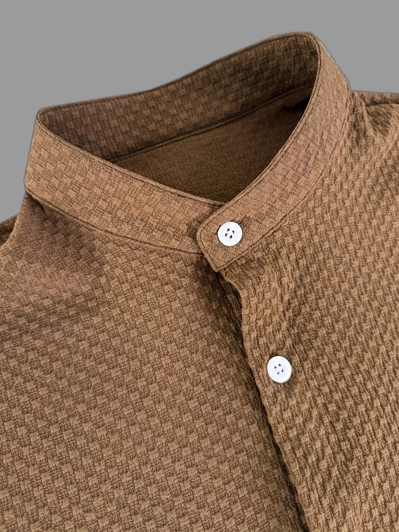 Chemise décontractée homme manches courtes style été – tendance urbaine et polyvalente - Image 10