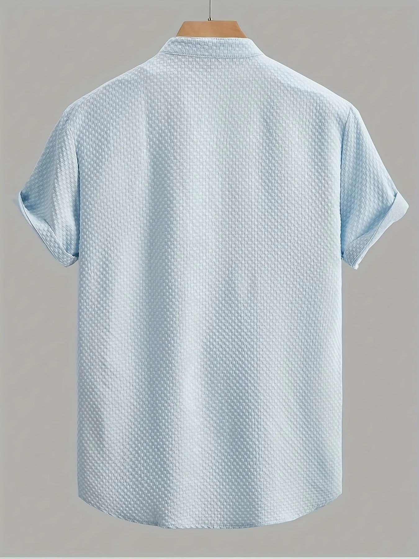 Chemise décontractée homme manches courtes style été – tendance urbaine et polyvalente - Image 5