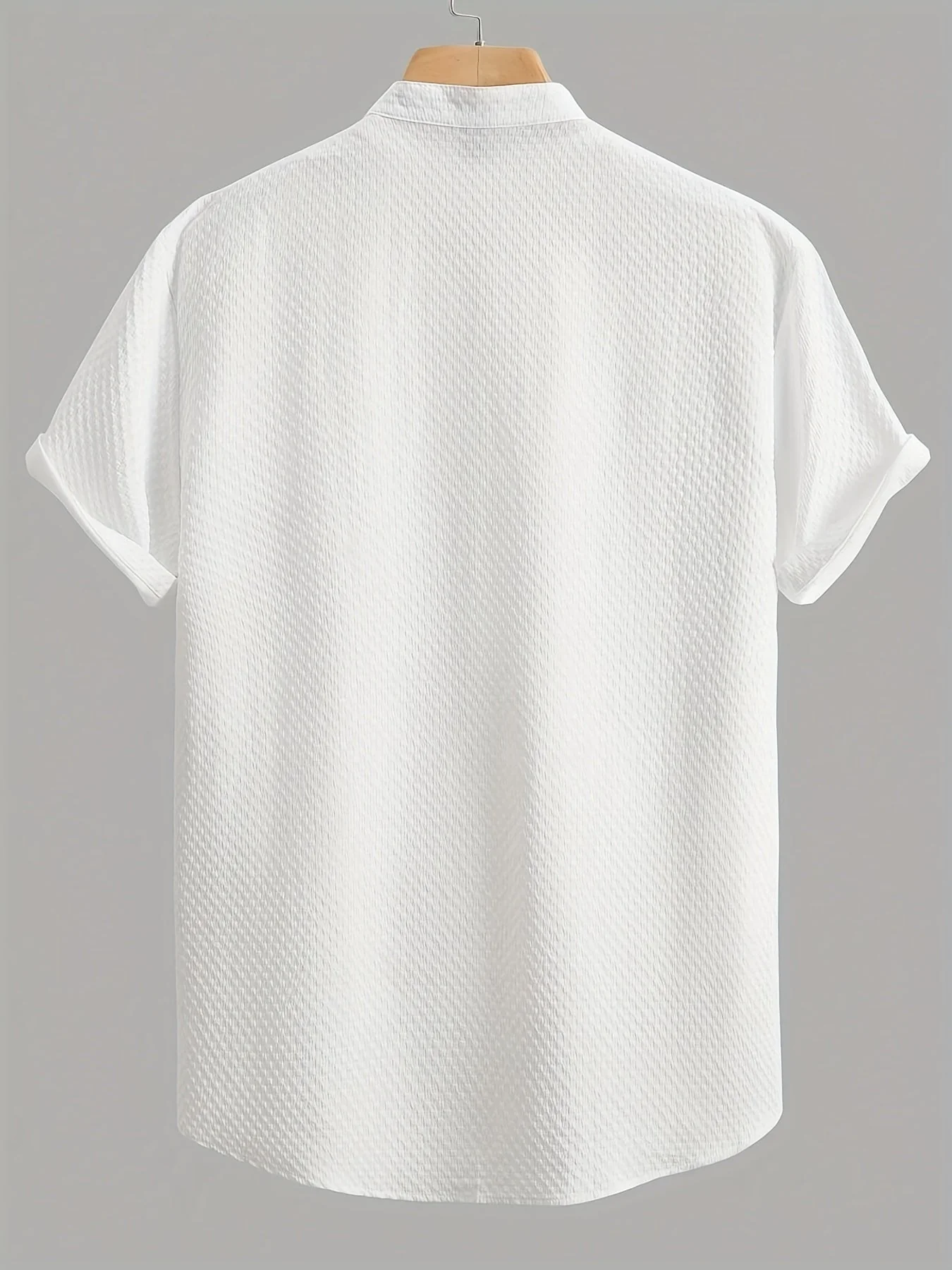 Chemise décontractée homme manches courtes style été – tendance urbaine et polyvalente - Image 7