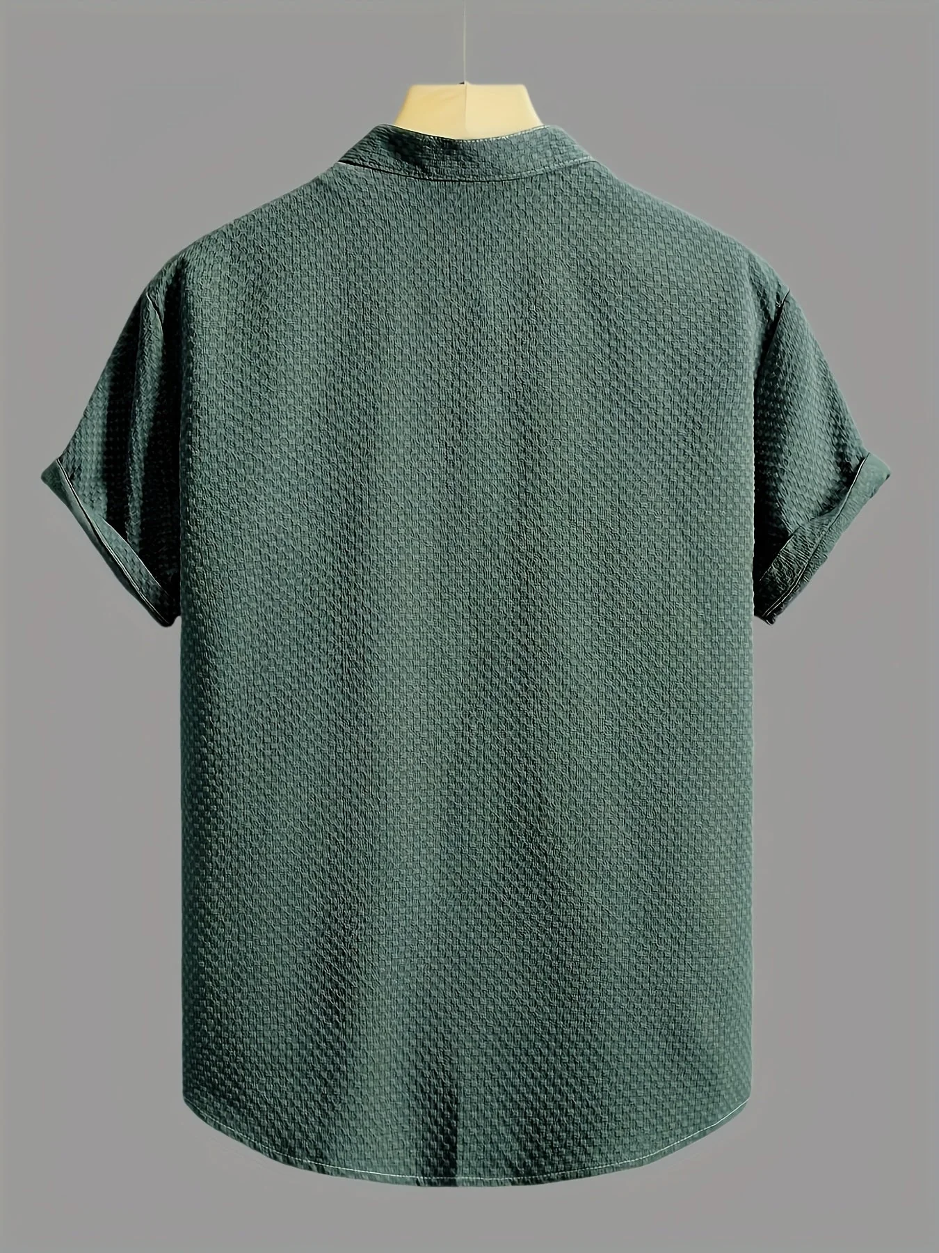 Chemise décontractée homme manches courtes style été – tendance urbaine et polyvalente - Image 8