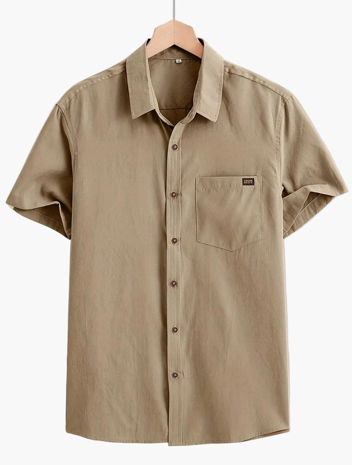 Chemise décontractée pour homme à manches courtes style urbain élégance estivale - Image 4