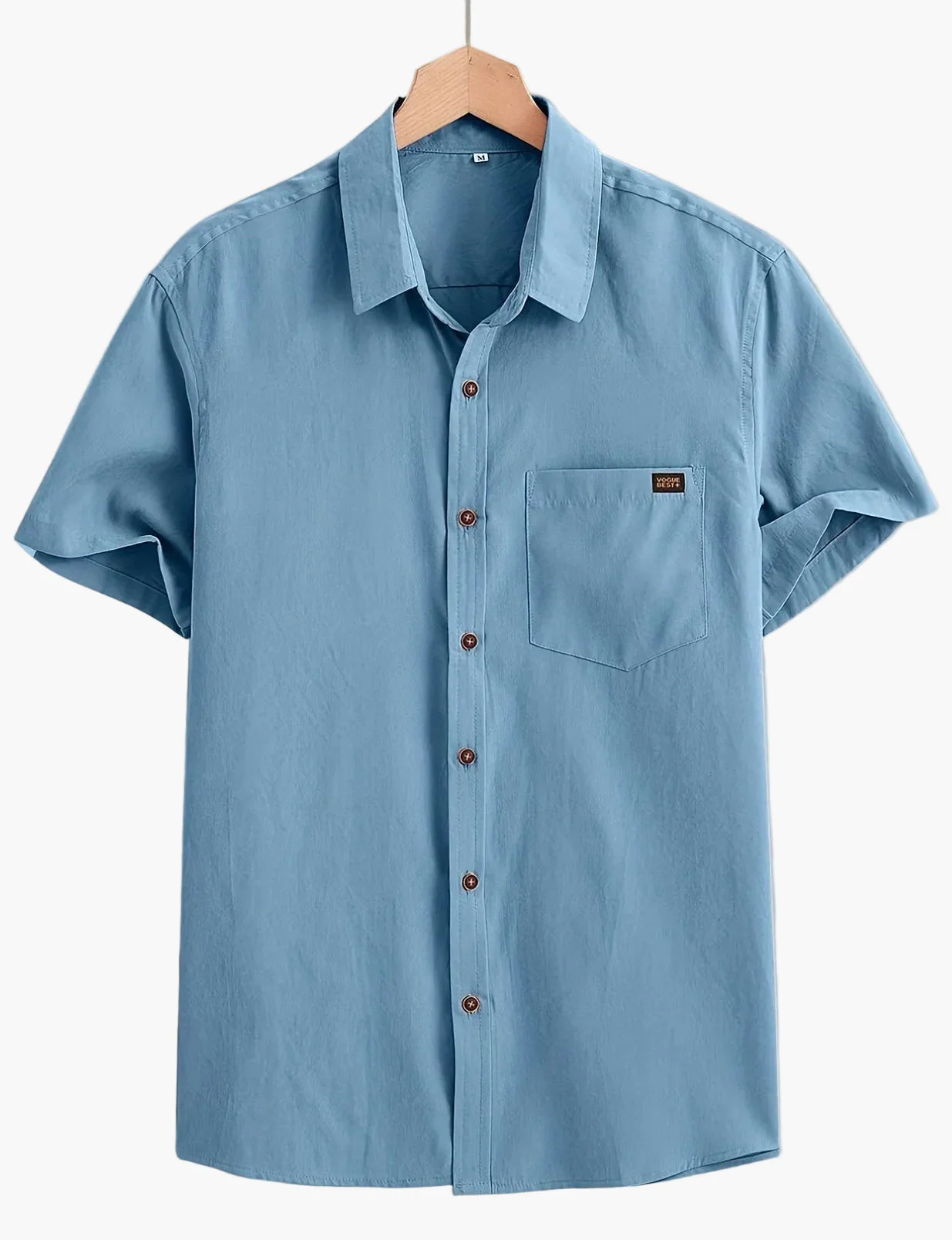 Chemise décontractée pour homme à manches courtes style urbain élégance estivale - Image 5