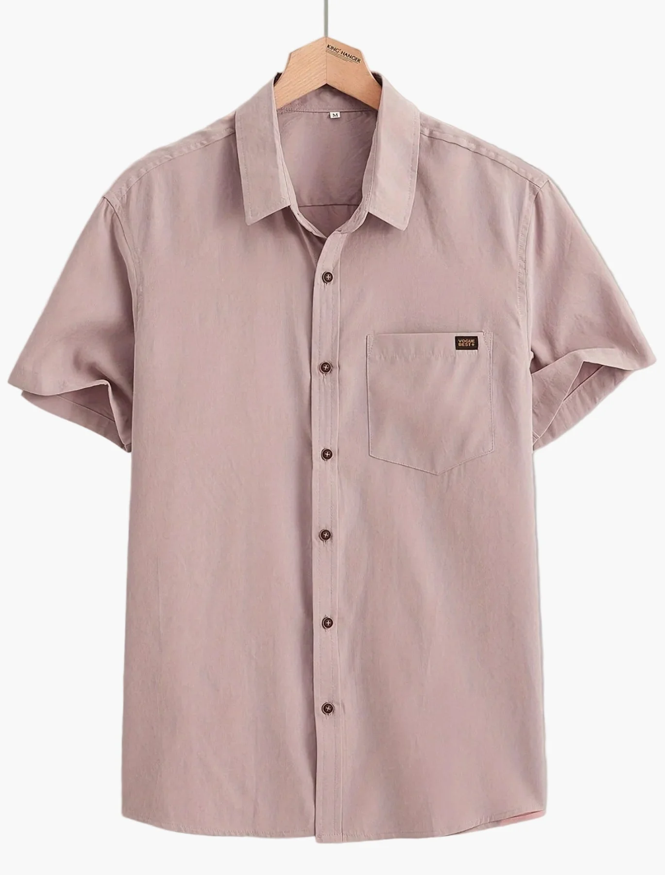 Chemise décontractée pour homme à manches courtes style urbain élégance estivale - Image 6