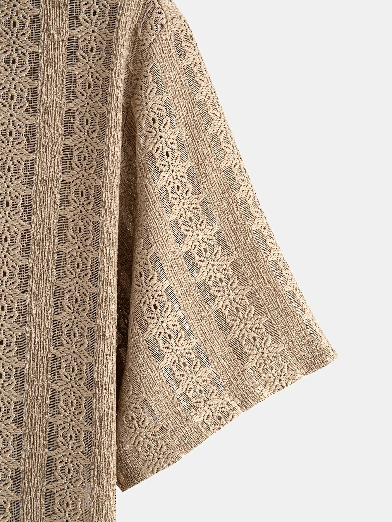 Chemise décontractée homme style bohème à manches courtes pour les vacances plage - Image 7