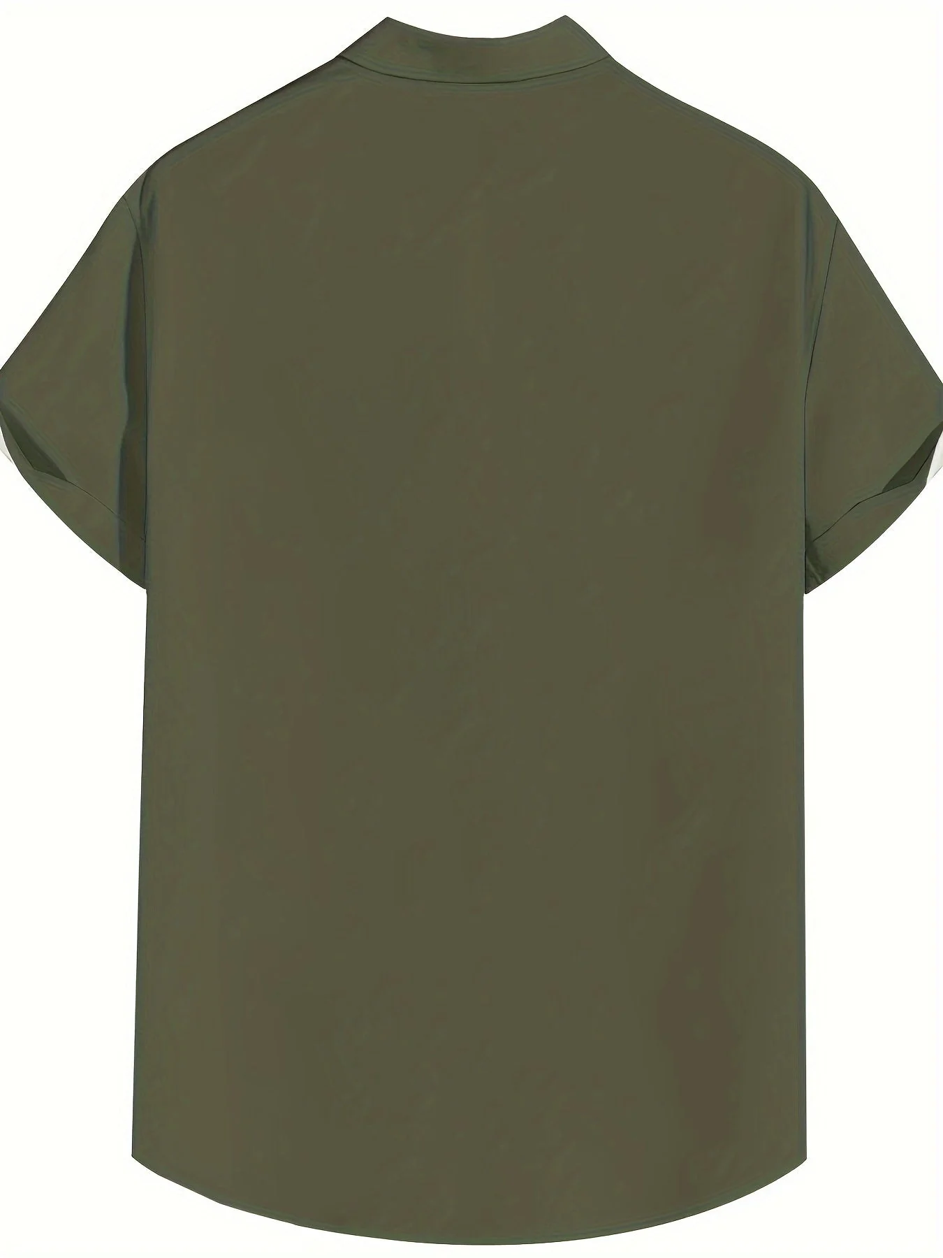Chemise décontractée homme style bowling à rayures verticales manches courtes - Image 12